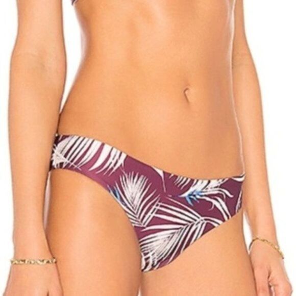NEW! Tavik Ali *Reversible* Full Coverage Swim Bottom size Small in Merlot - Picture 2 of 14